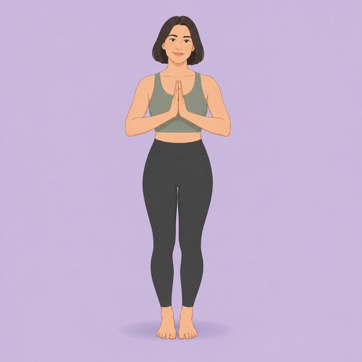 Mountain Pose illustration