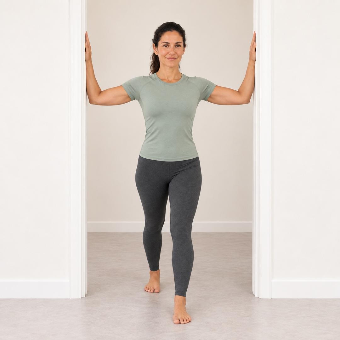Doorway pecs illustration