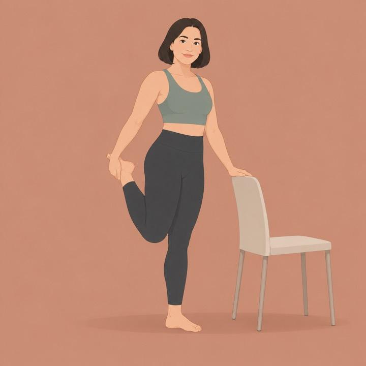 Standing quad illustration