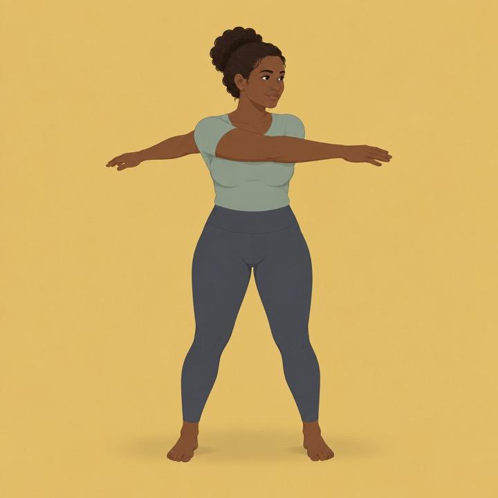Arm swings illustration