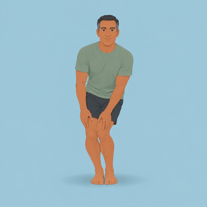 Illustration of Knee circles